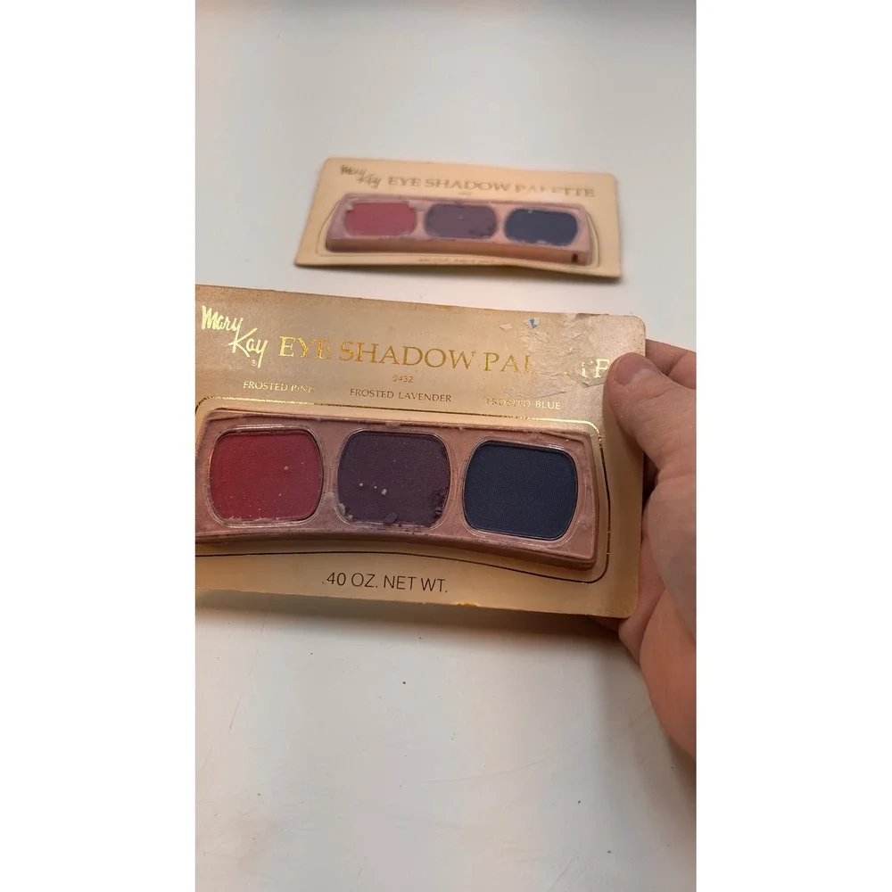 Vintage NWT Mary Kay Eye Shadow Palette Frosted Pink Frosted‎ Makeup 0432